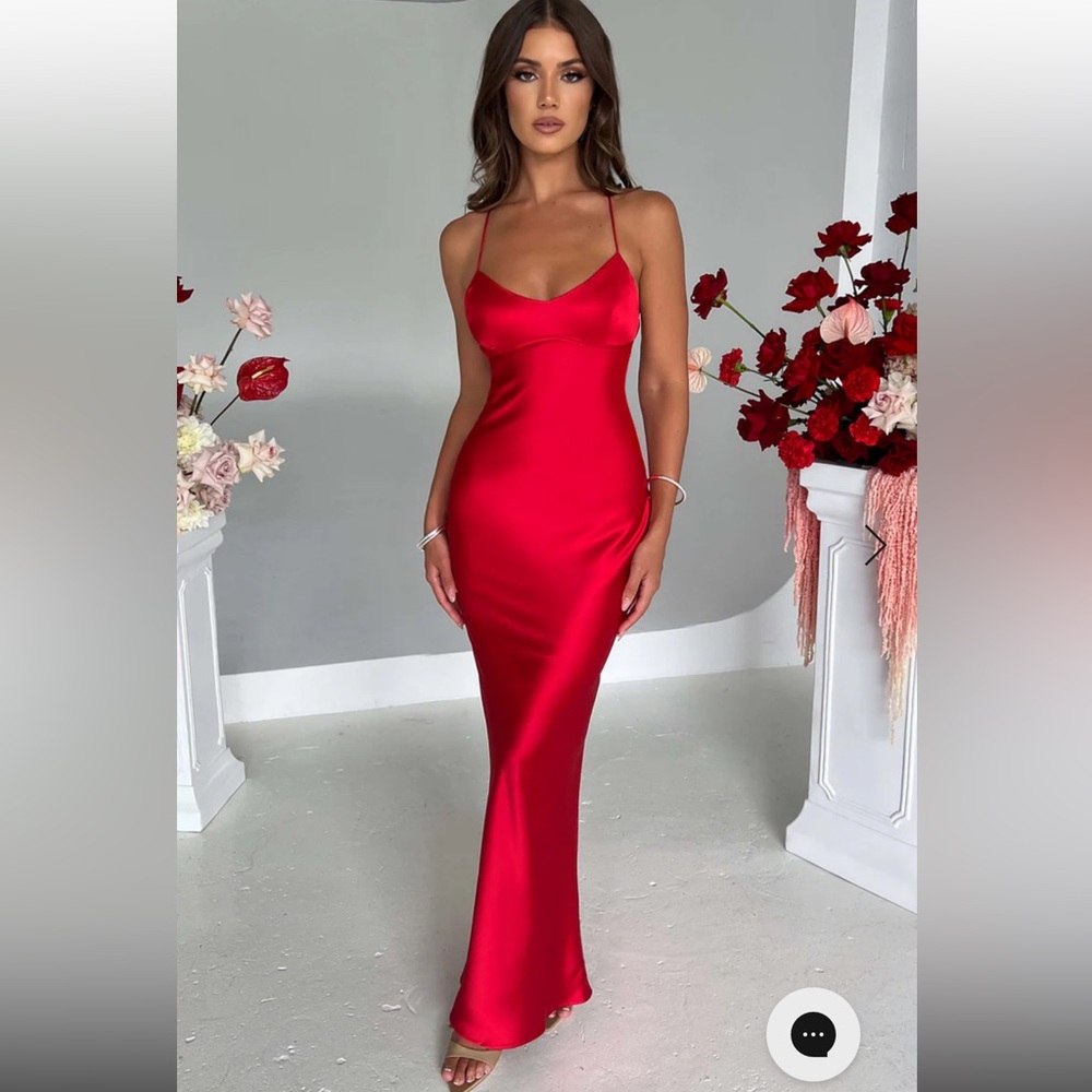 Stunning Red Maxi Dress